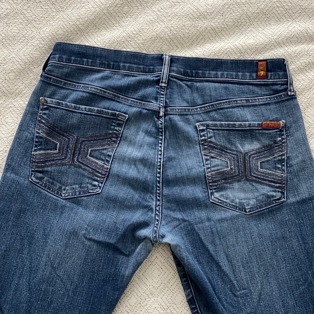 Mens Seven for All Mankind Button up fly jeans